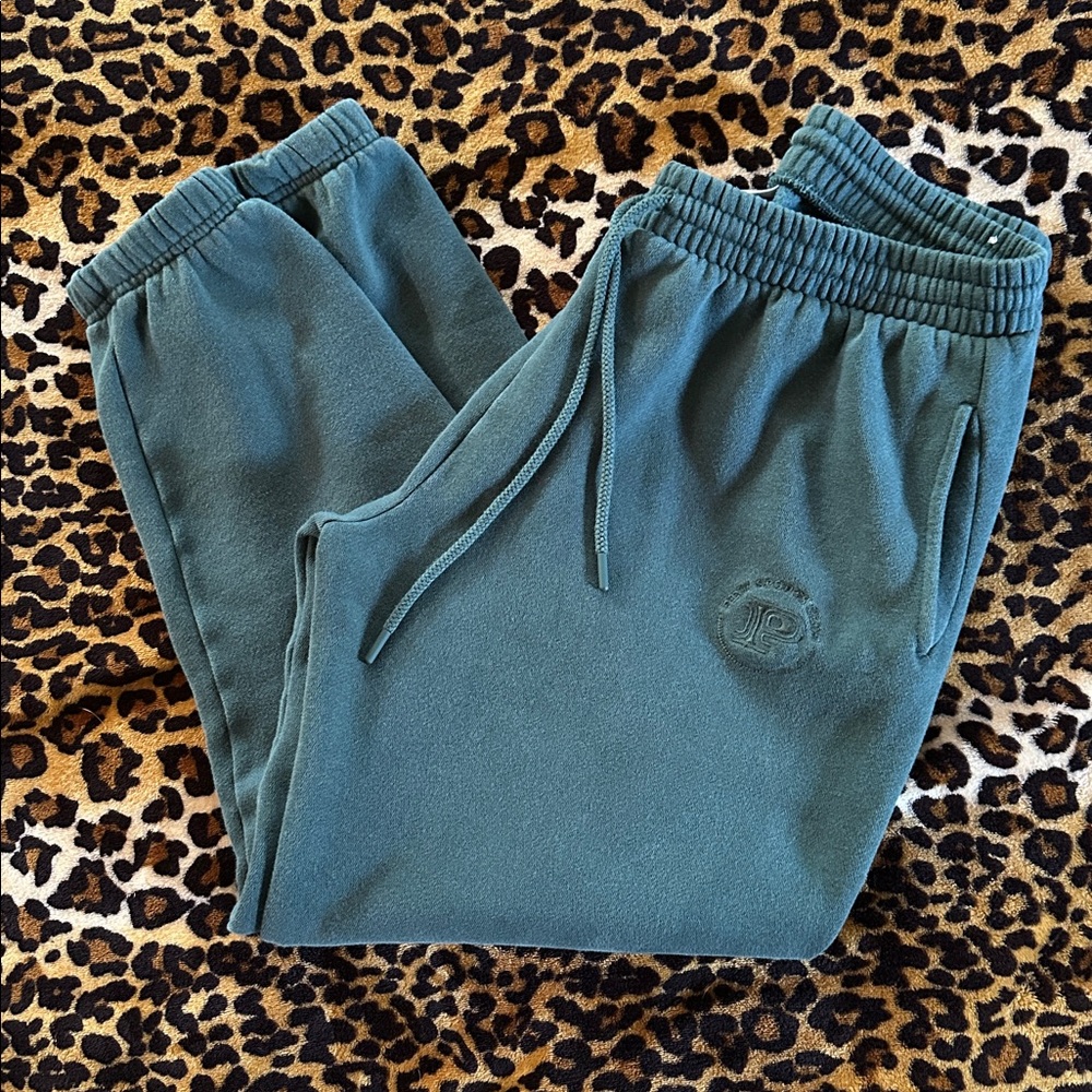 Victoria’s Secret Pink Teal Jogger Sweatpants